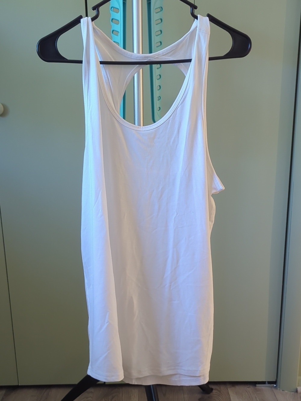 ZYIA White Twist Tank